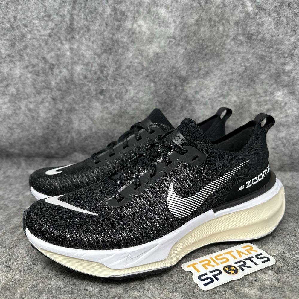 Nike ZoomX Invincible 3 Running Shoes Womens Size 10 Black White DR2660-001